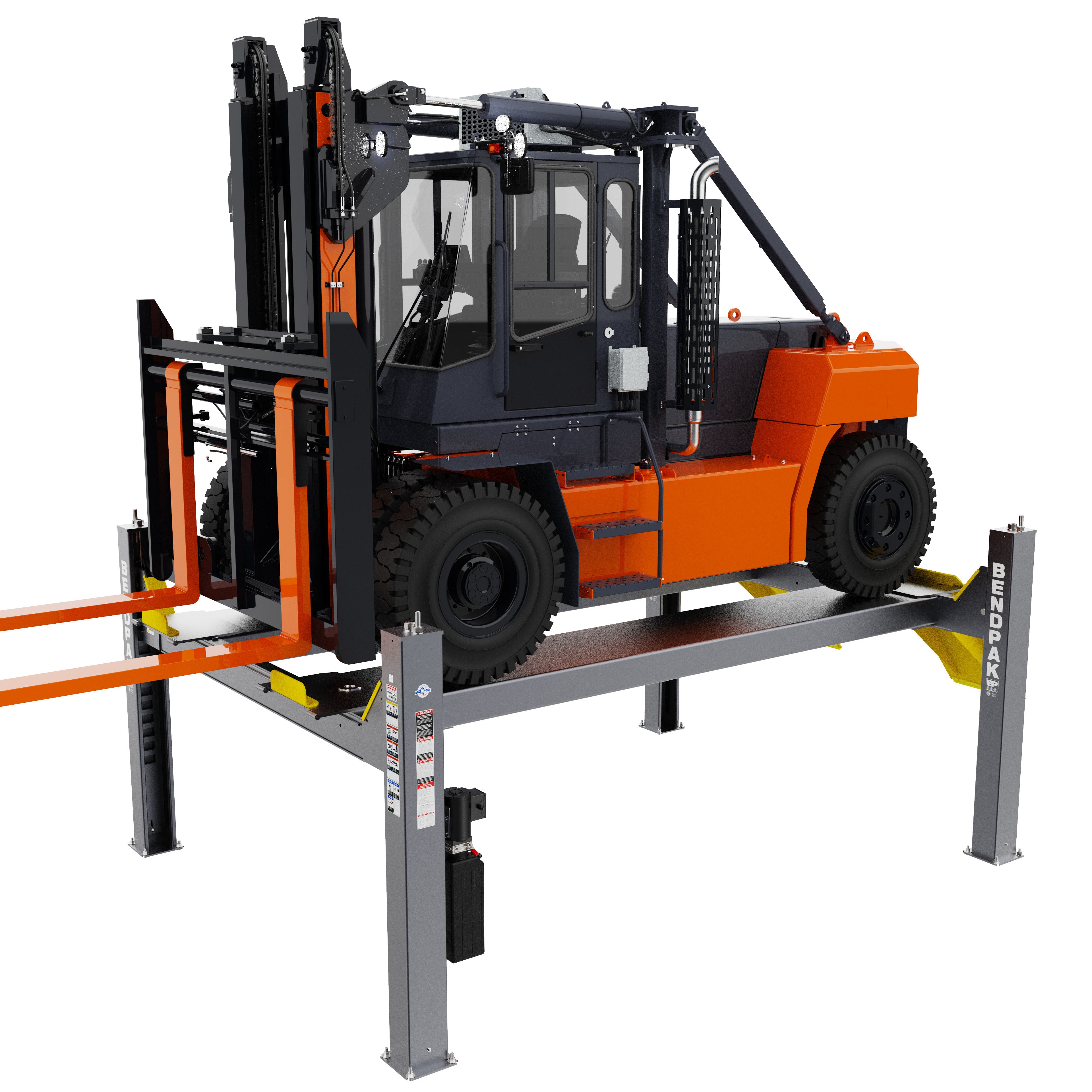 BendPak HDS40FL Four-Post Lift - 40,000-lbs. Capacity