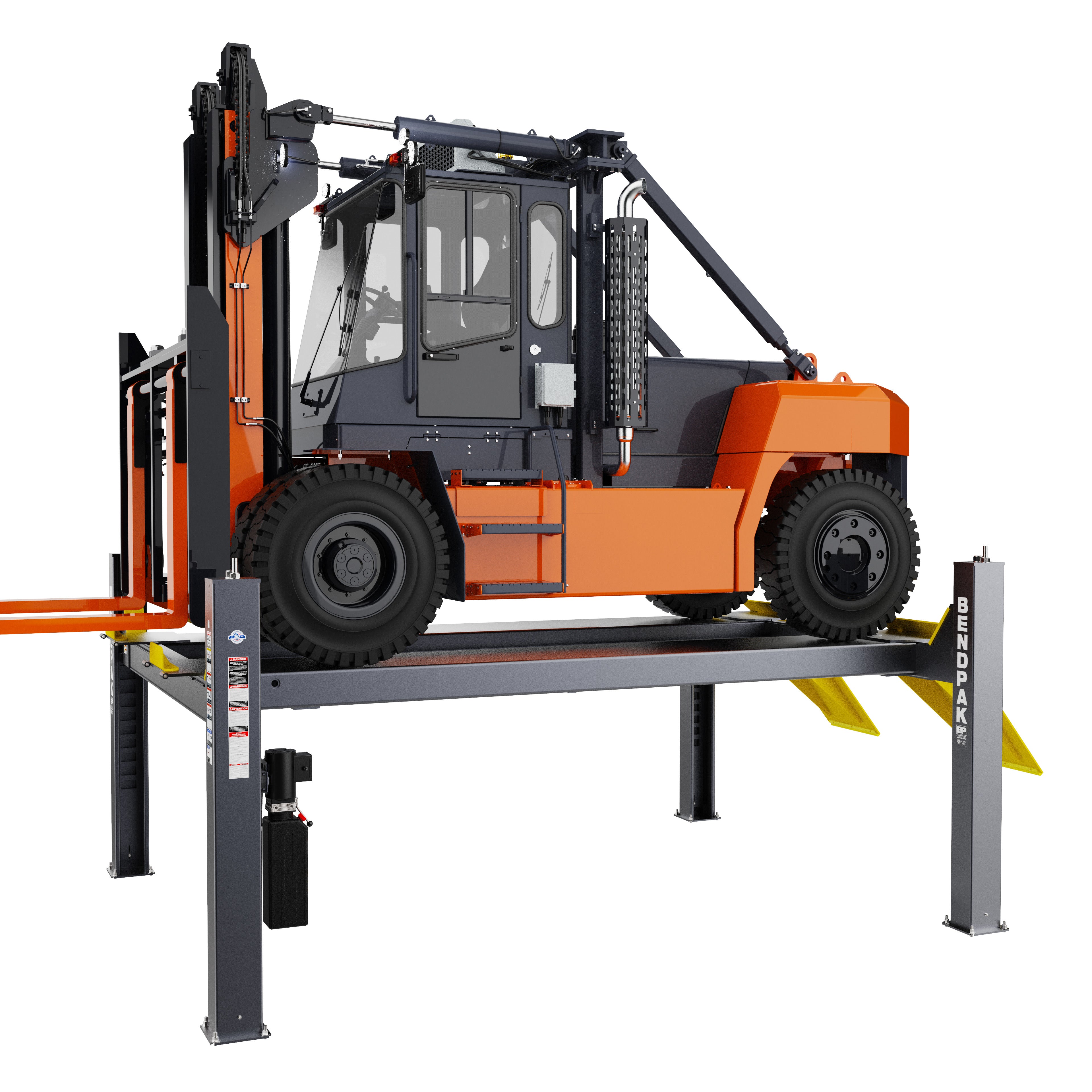 BendPak HDS40FL Four-Post Lift - 40,000-lbs. Capacity