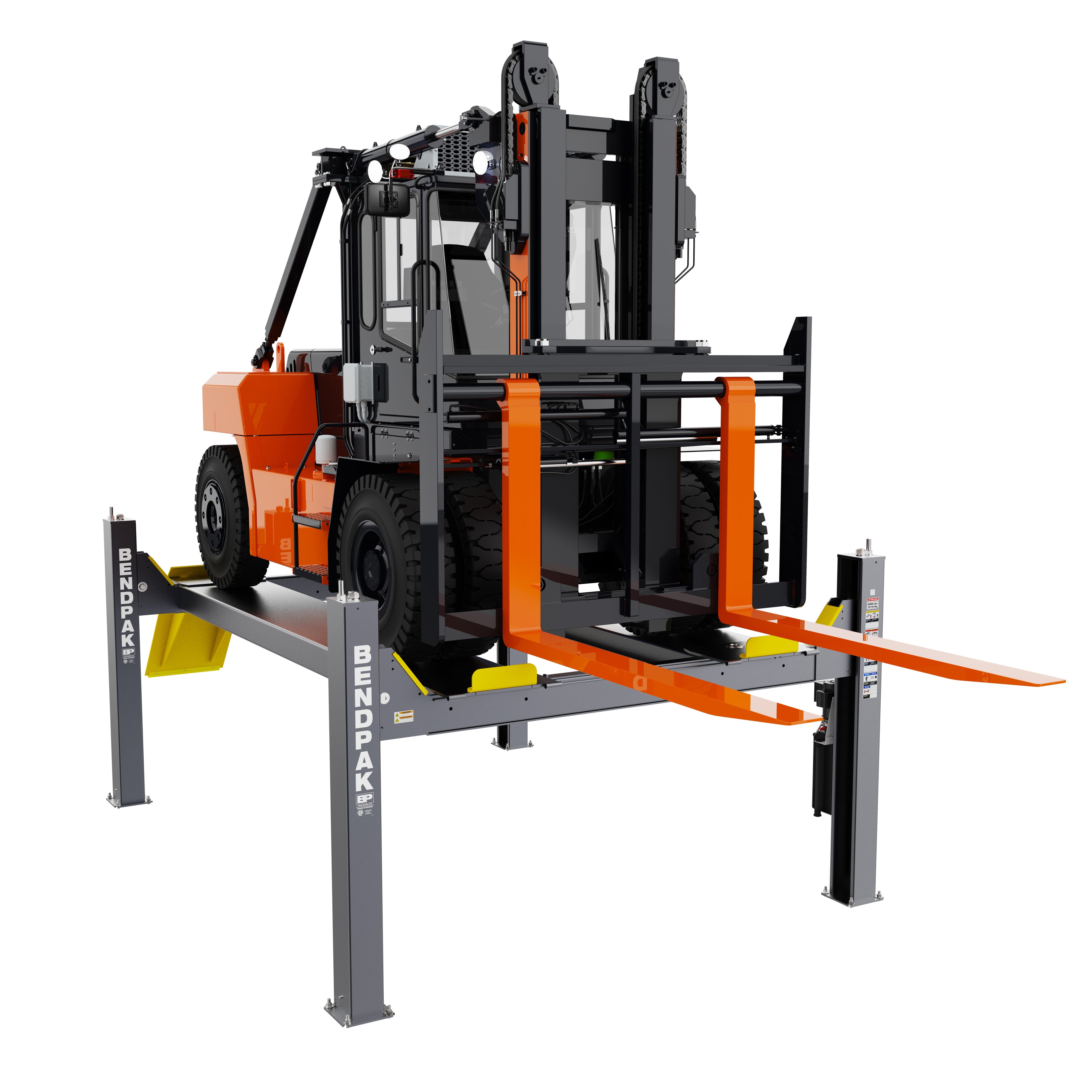 BendPak HDS40FL Four-Post Lift - 40,000-lbs. Capacity