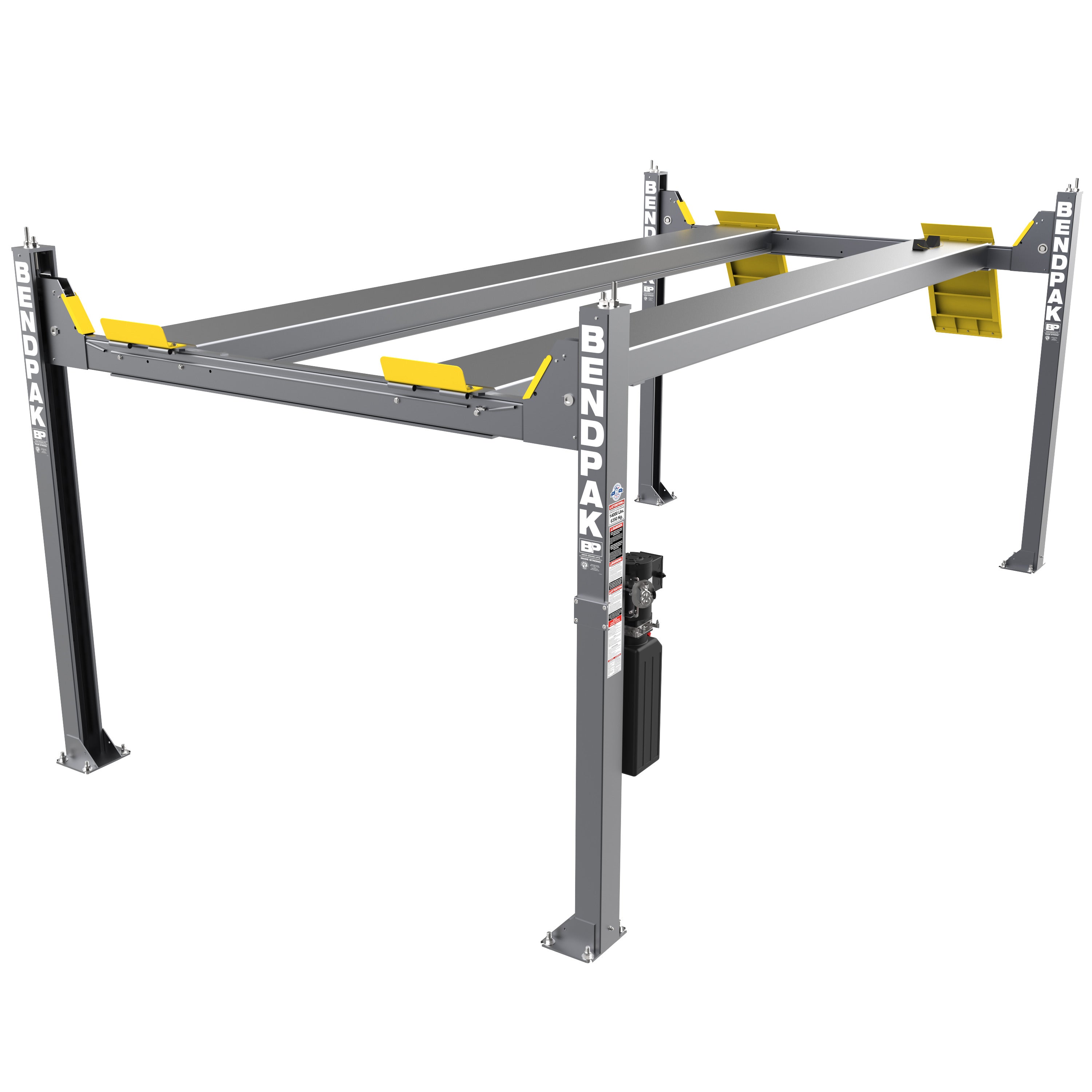 BendPak HDS14XT Four-Post Lift - 14,000-lbs. Capacity