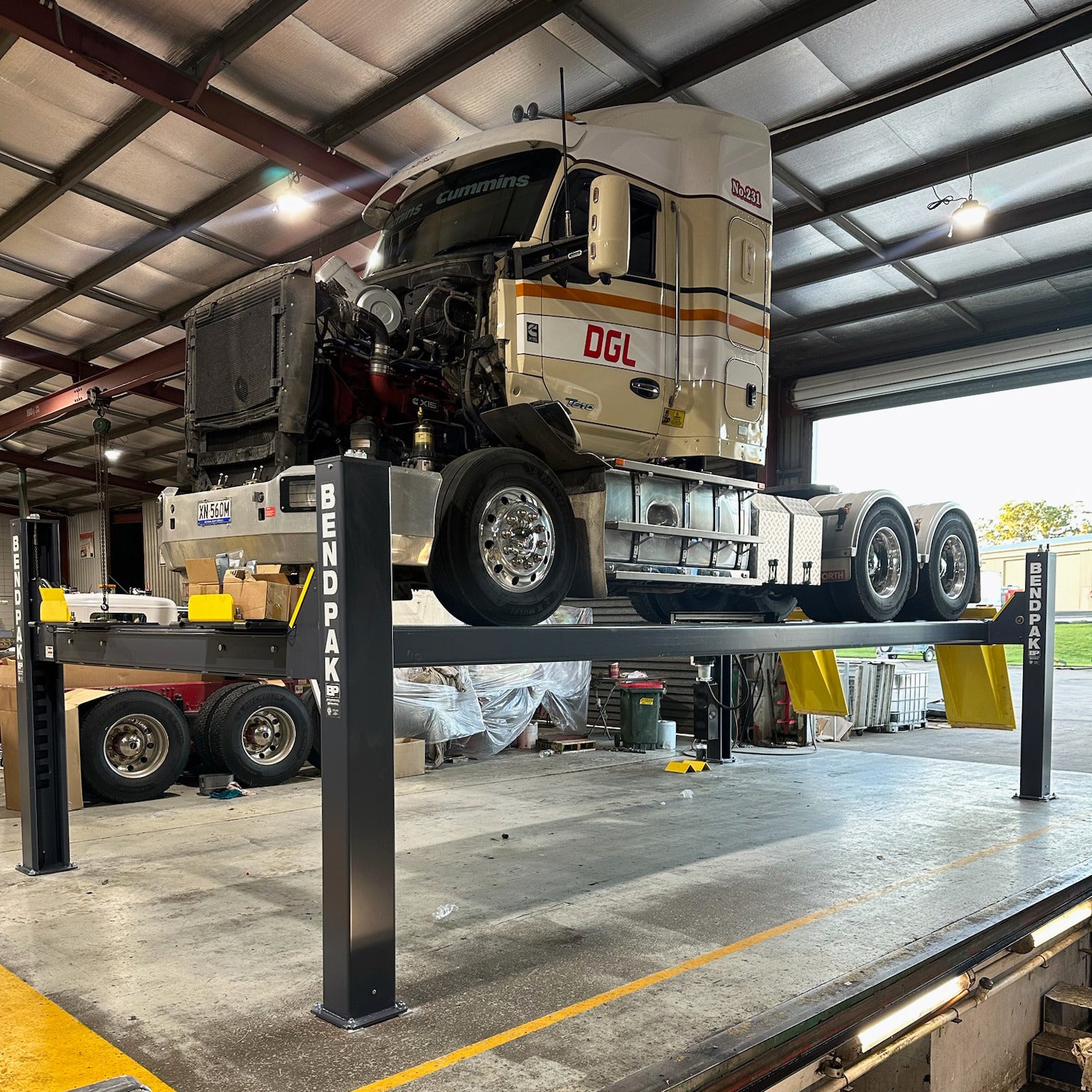BendPak HDS27X Four-Post Lift - 27,000-lbs. Capacity