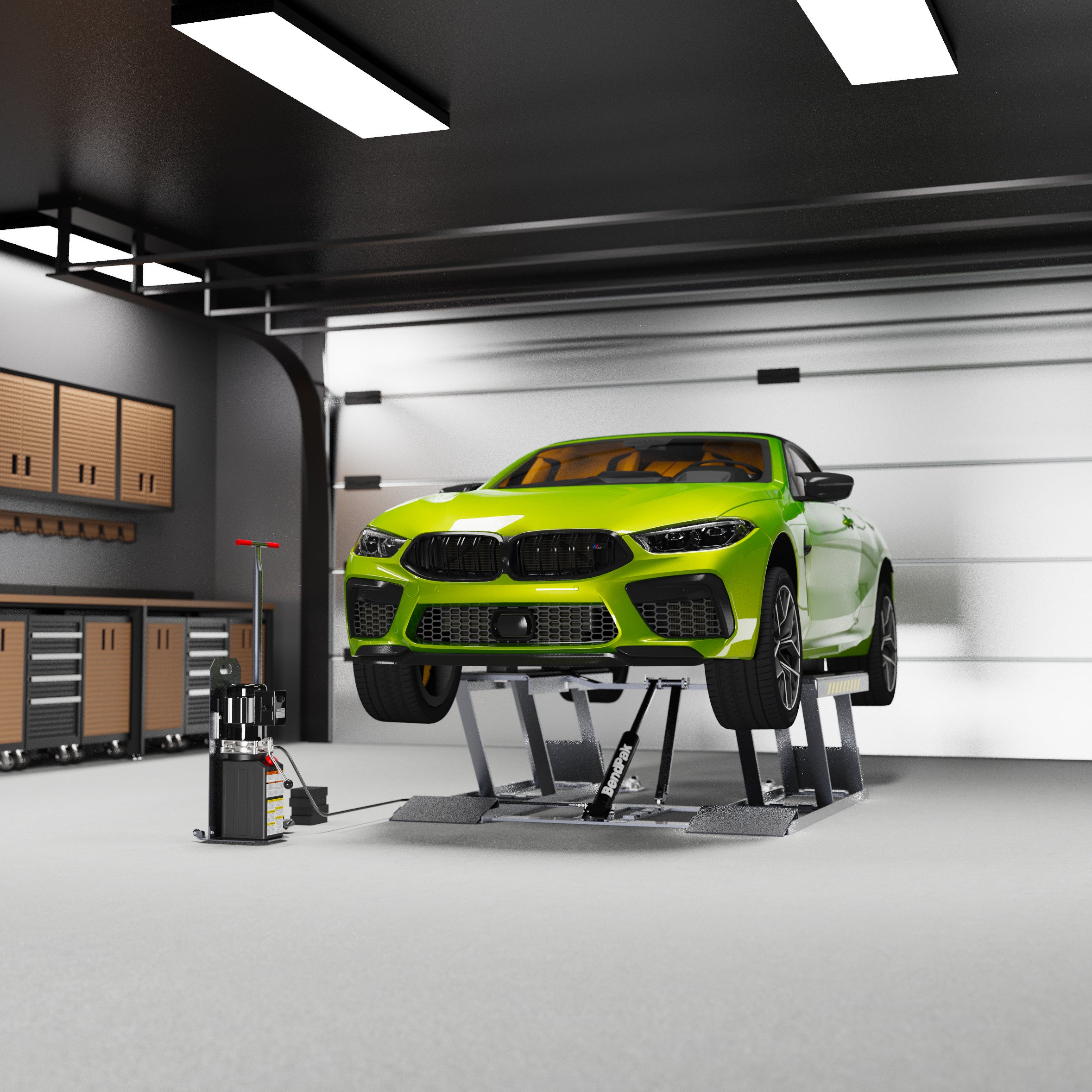 BendPak LR-60P Portable Low-Rise Lift - 6,000-lbs. Capacity