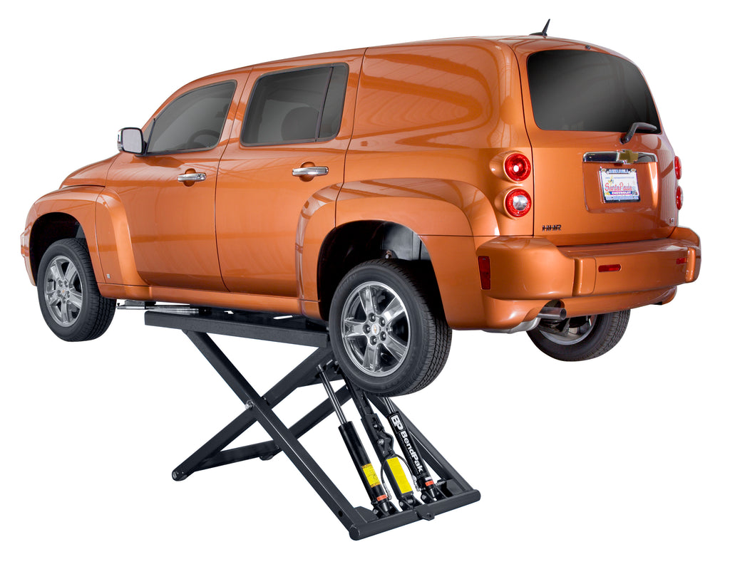 BendPak MD-6XP scissor frame lift for portable 6,000-lb. vehicle support.