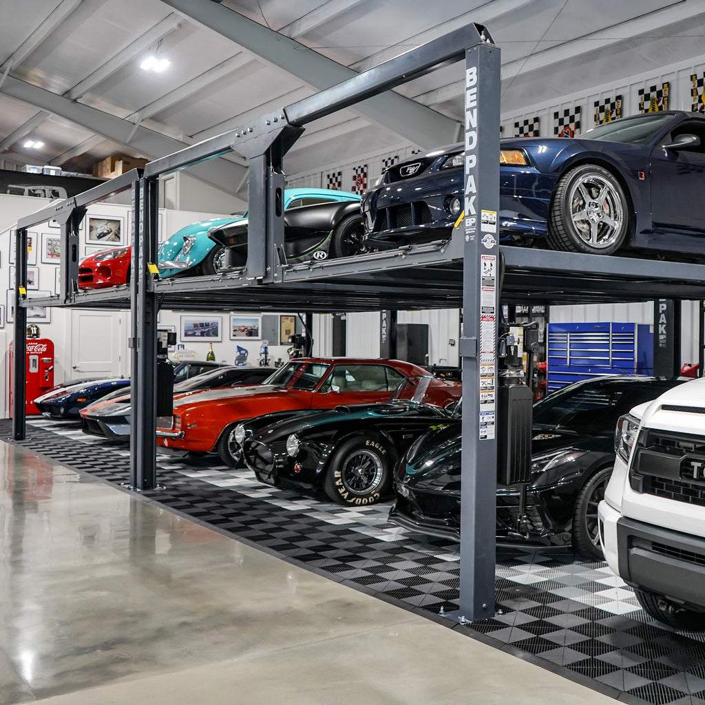 BendPak PL-12000DPS Wide Standard Tandem Parking Lift - 12,000-lbs. Capacity