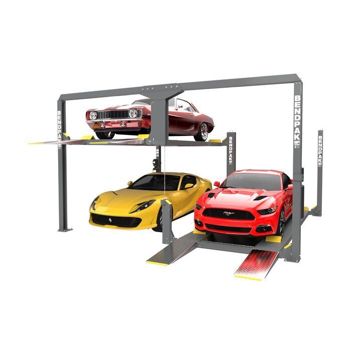 BendPak PL-12000DPS Wide Standard Tandem Parking Lift - 12,000-lbs. Capacity