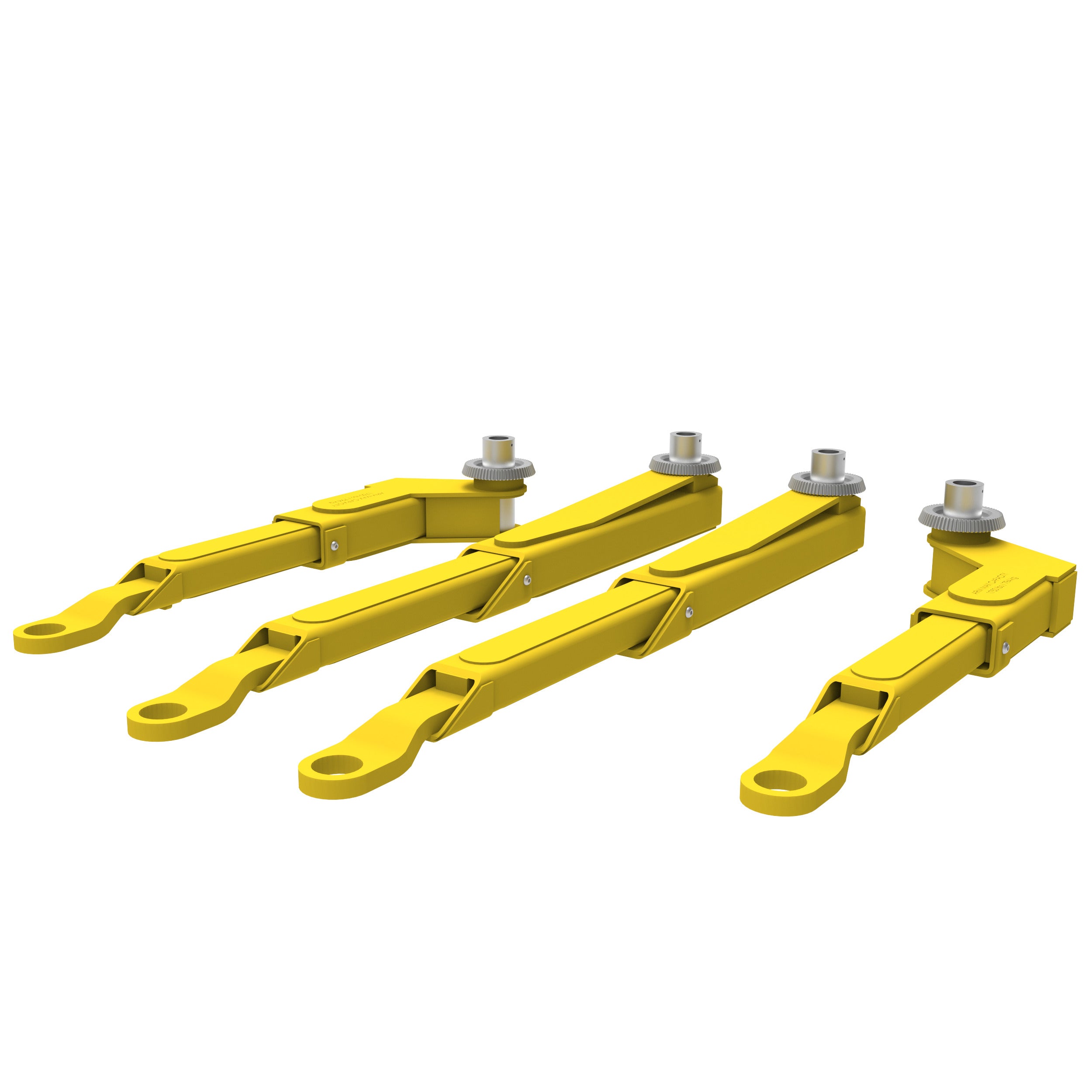 BendPak Pro Comp arm set with low-profile design for performance vehicle lifting.