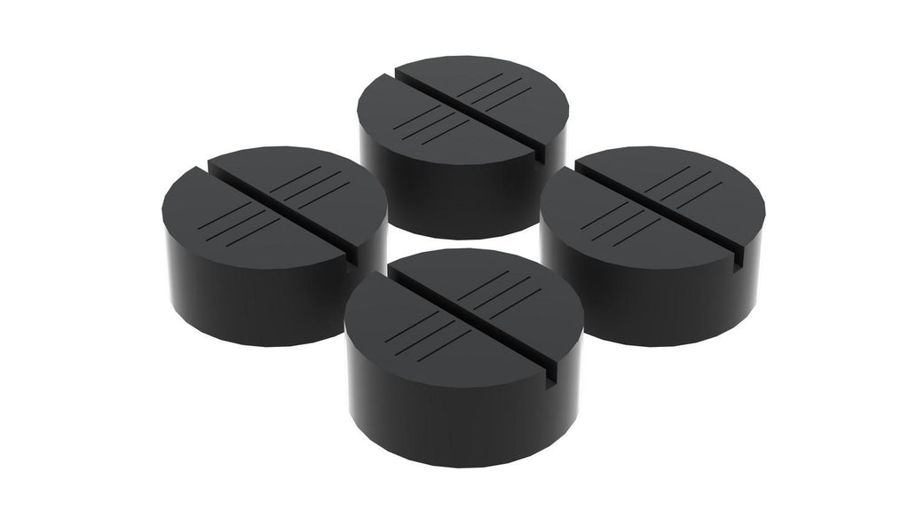 BendPak Quick-Fit pinch weld pad set for protecting vehicle pinch weld lift points.