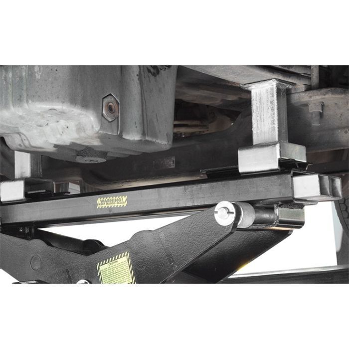 BendPak RBJ18000 bridge jack built for raising wheels on heavy four-post lifts.