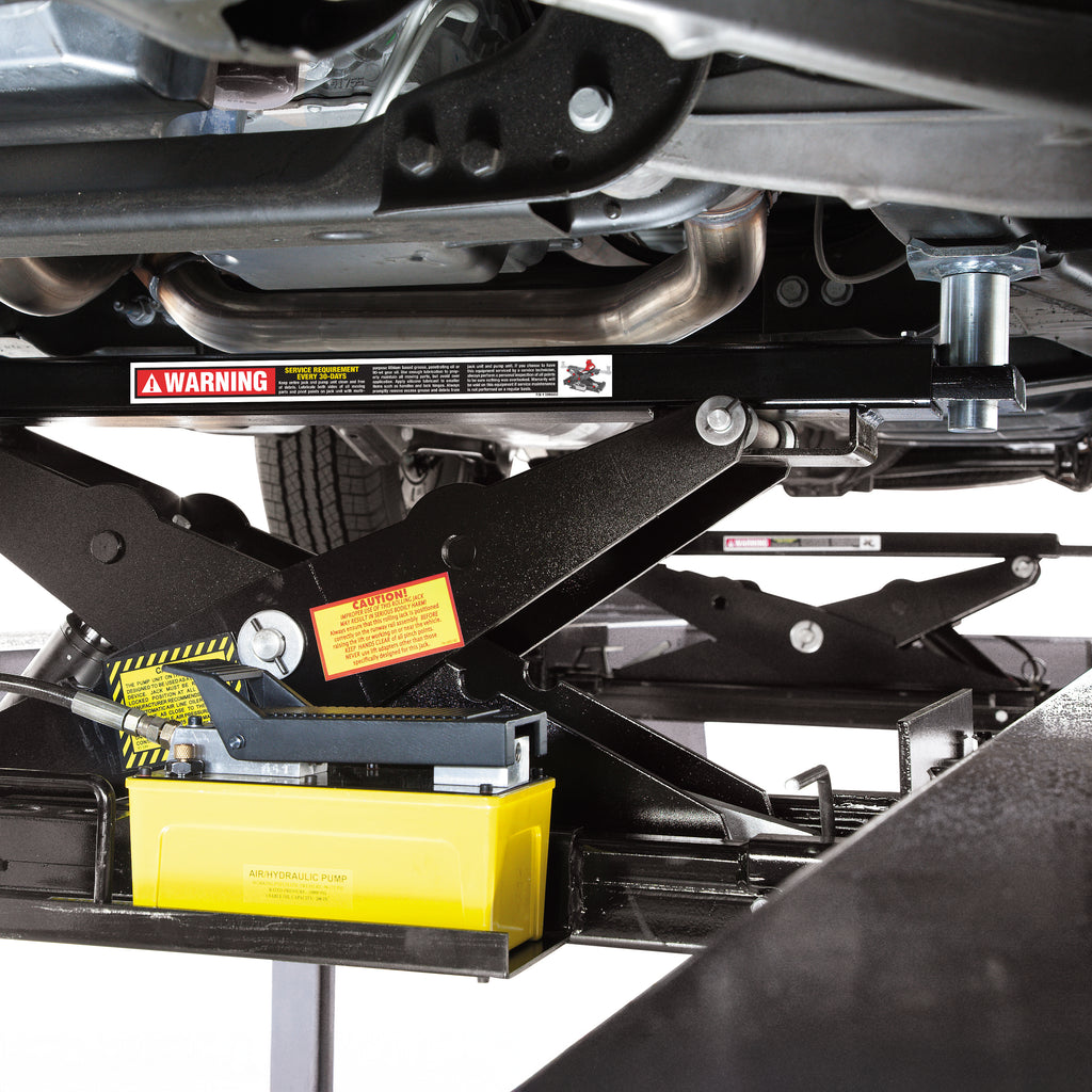 BendPak RBJ25000 heavy-duty rolling bridge jack with 25,000-lb. lifting capacity.