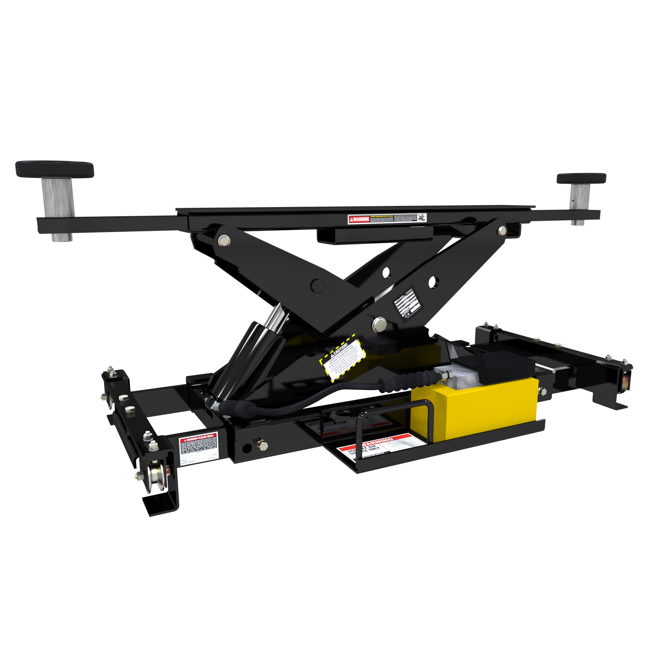BendPak RJ45W Easy-Roll bridge jack with 4,500-lb. capacity for four-post lifts.
