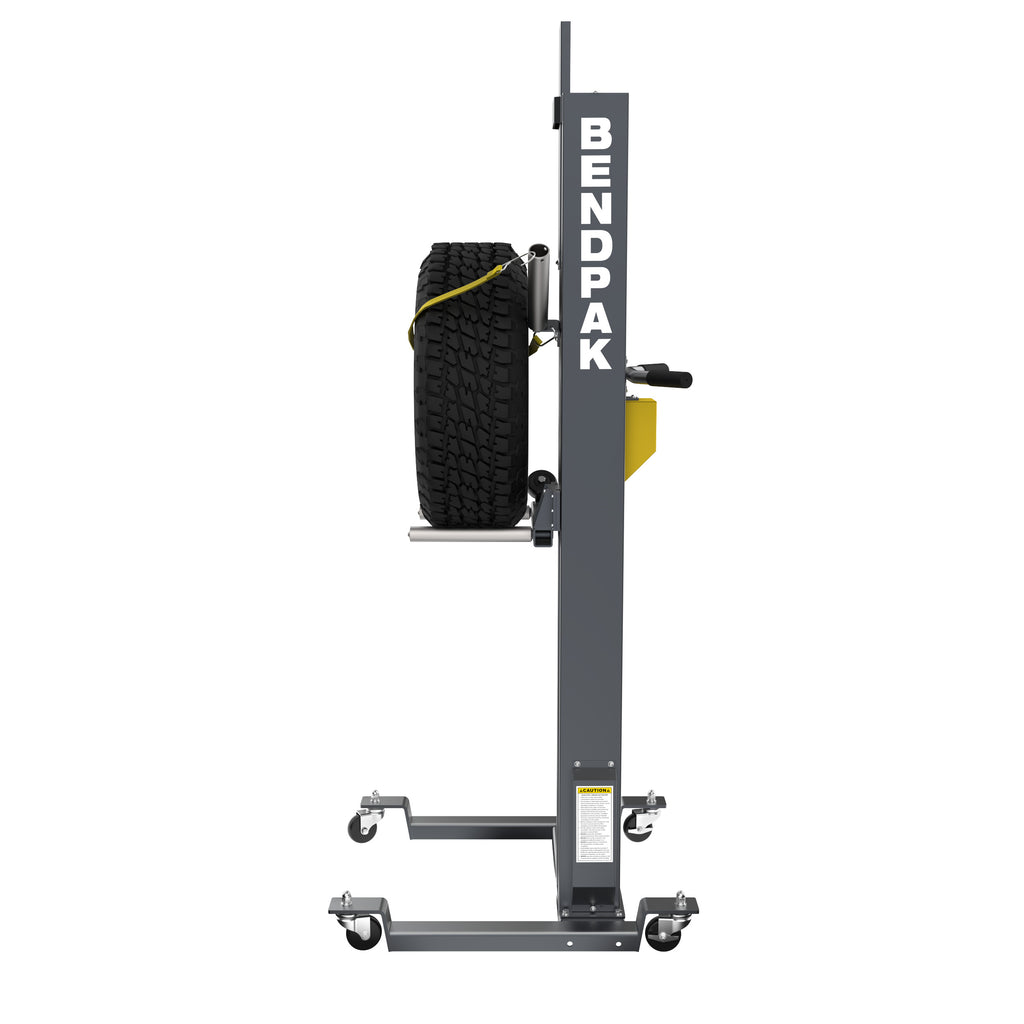 BendPak RWS-200WL battery-powered wheel lift for tire and wheel service applications.