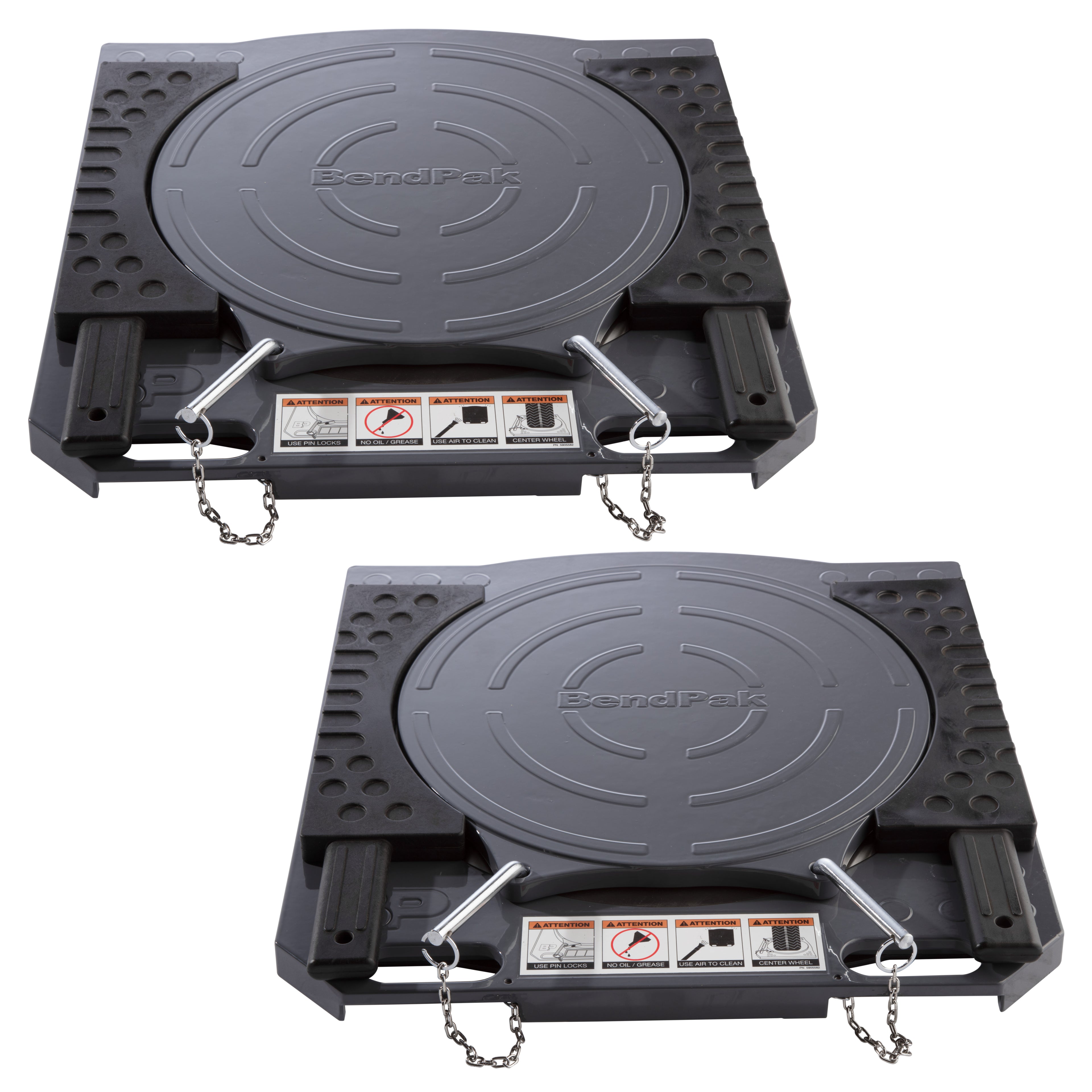 BendPak deluxe alignment turnplate for wheel alignment service and vehicle positioning