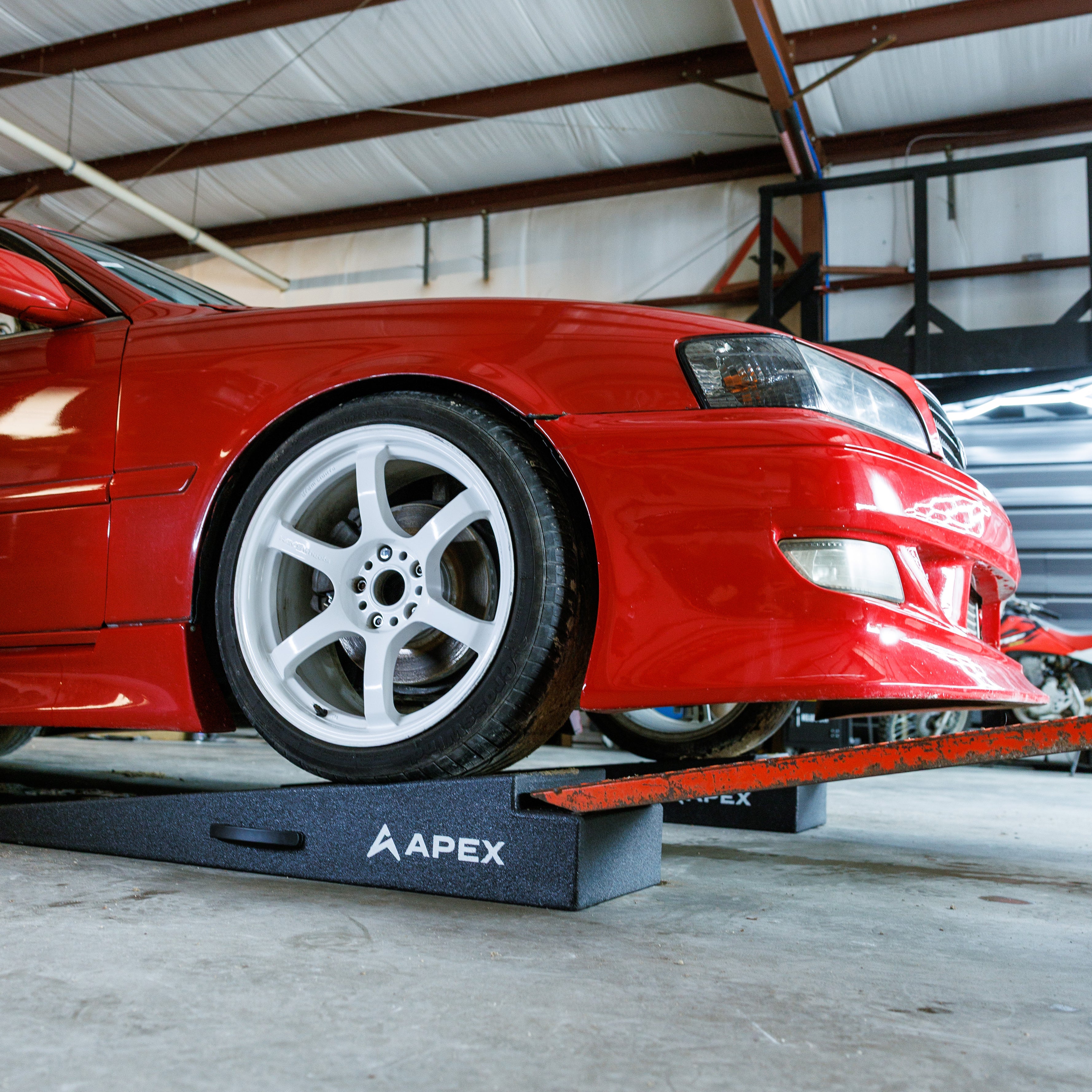 APEX 72-inch Lightweight Foam Trailer Ramp Kit - Set of 2