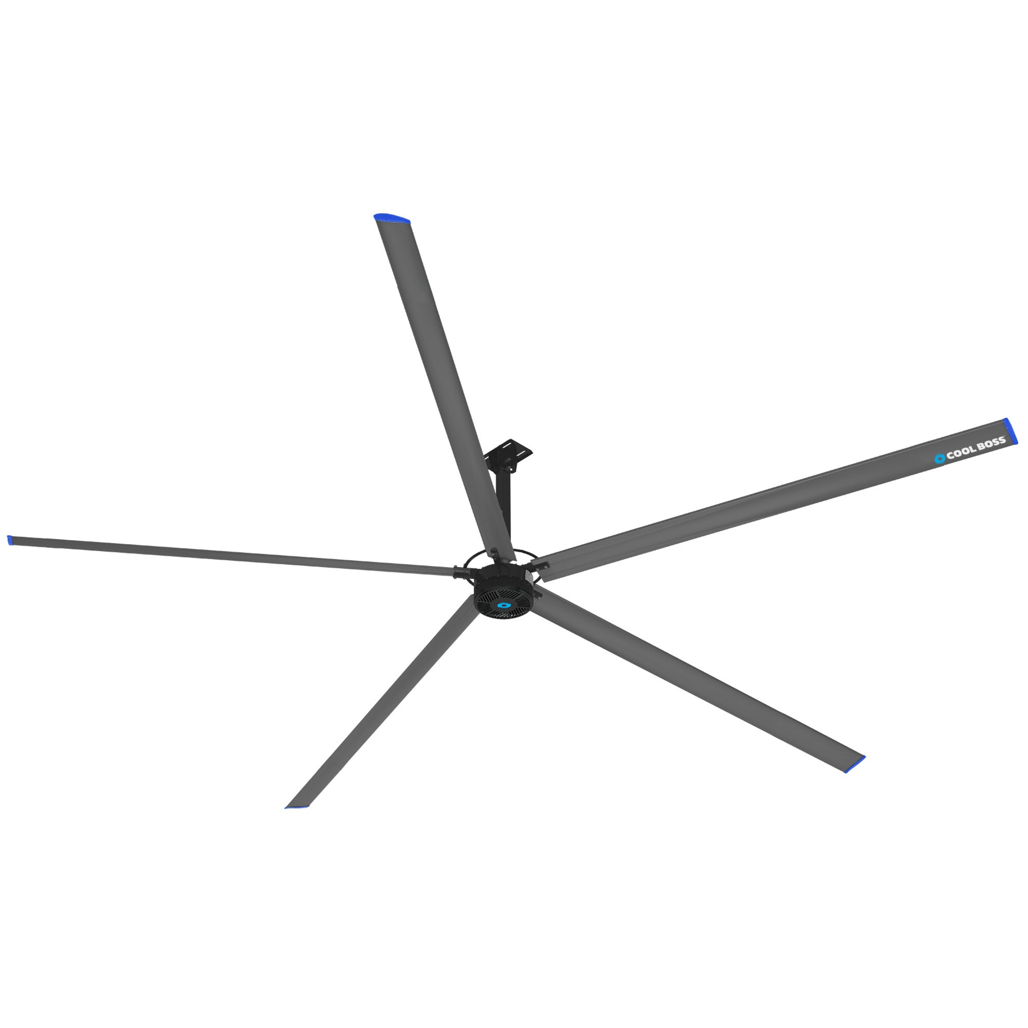 Cool Boss CB24HVLS high-volume low-speed industrial fan for warehouse airflow