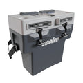 Cool Boss COOLEE TOUR LX portable air cooler designed for convenient use on a golf cart.