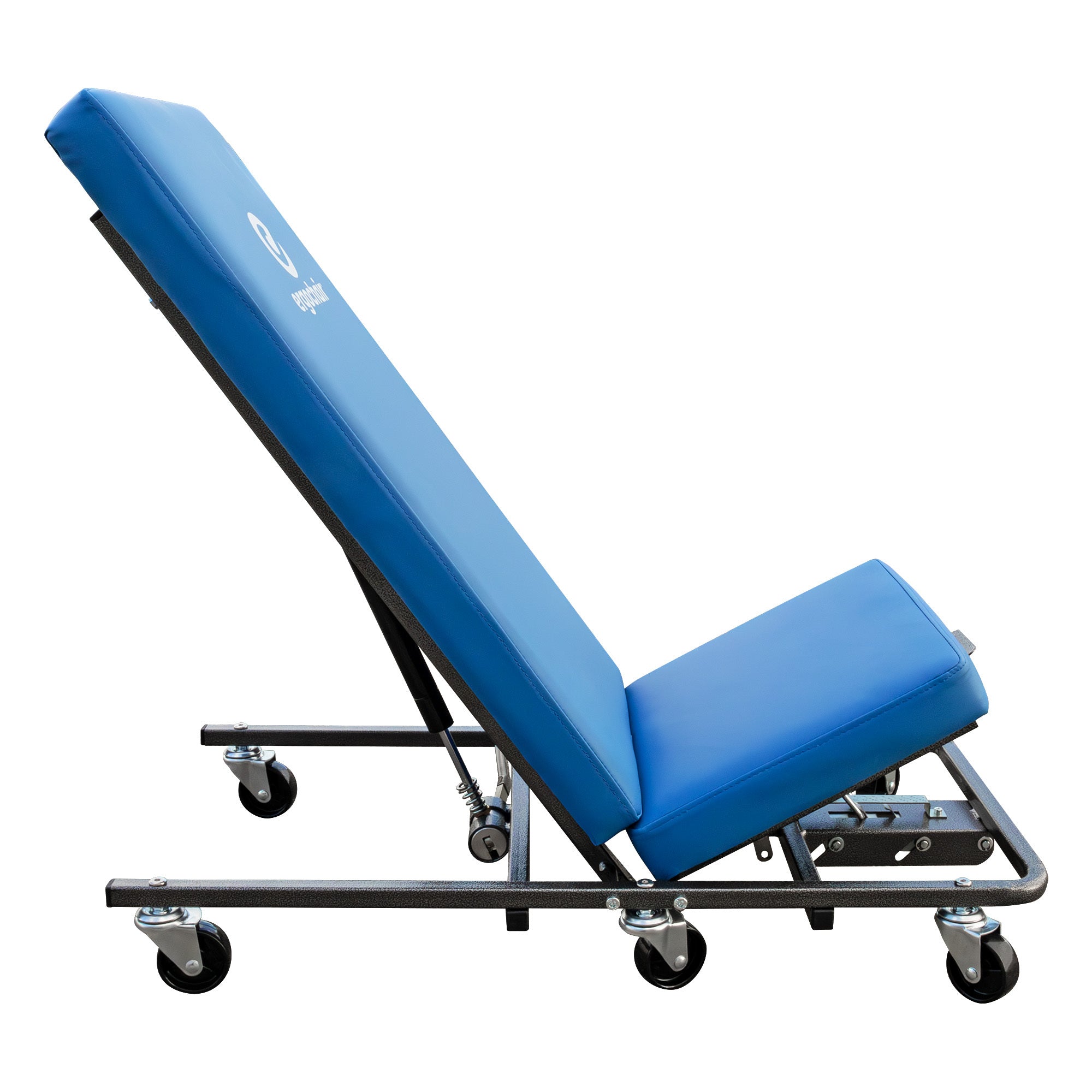 ERGOCHAIR ERGO-GLIDE ergonomic creeper seat with height adjustment for shop and garage work