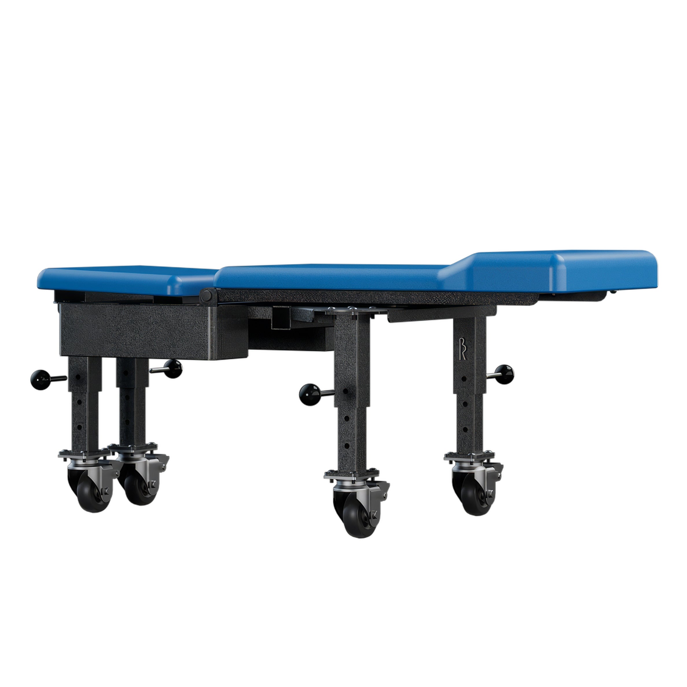 Ergochair Ergo-Scoot ergonomic reclining creeper seat with a low-profile design for comfortable automotive service work.