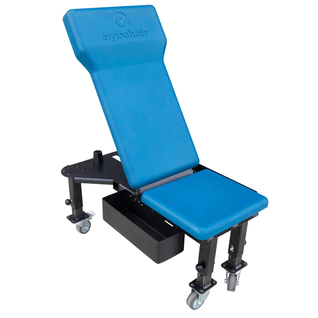 Ergochair ERGO-SCOOT Ergonomic Reclining Low-Profile Creeper Seat