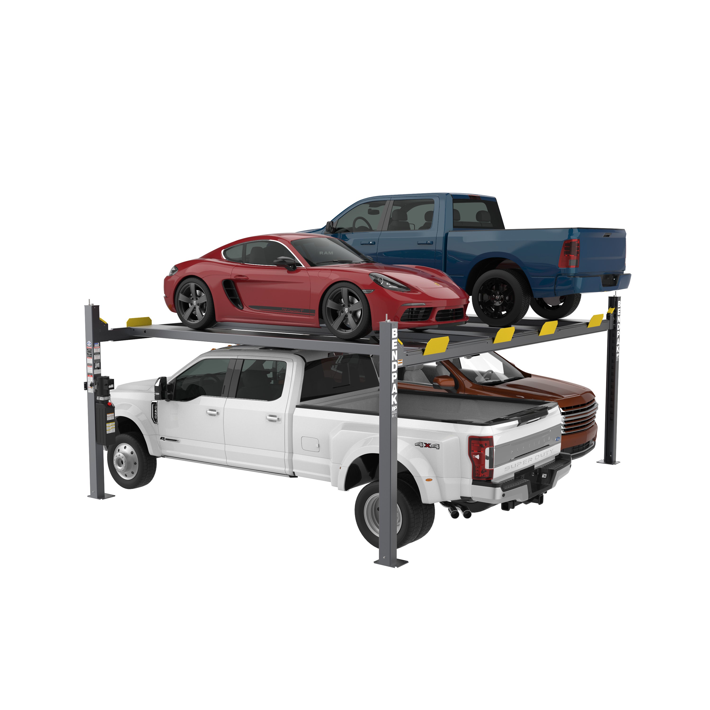 BendPak HD-9SWX-E Four-Post Lift - 9,000-lbs. Capacity