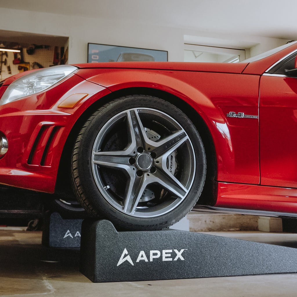 APEX 60-inch Lightweight Foam Garage Ramp Kit - Set of 2