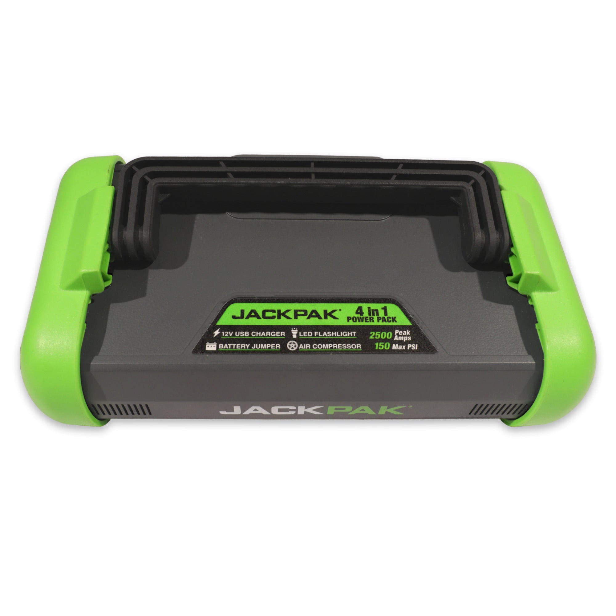 JackPak Ultra2500 shop and roadside power pack with air inflation capability