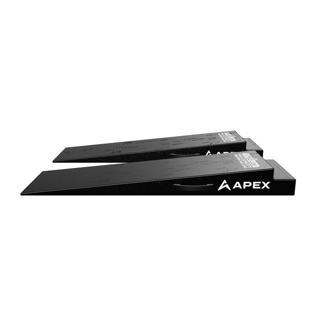 APEX 48-inch Lightweight Foam Trailer Ramp Kit - Set of 2