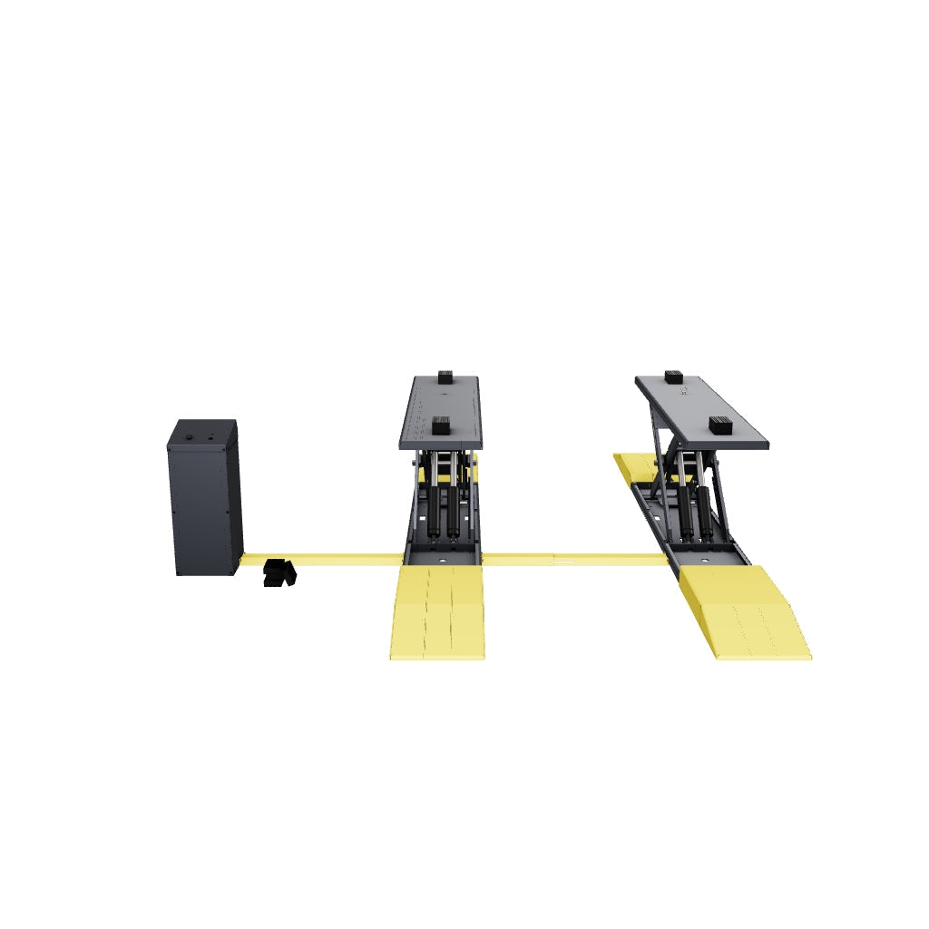 BendPak MDS-6EXT Extended Open-Center Mid-Rise Scissor Lift - 6,000-lbs. Capacity