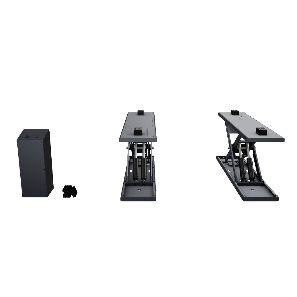 BendPak MDS-6EXF Extended Flush-Mount Open-Center Mid-Rise Scissor Lift - 6,000-lbs. Capacity