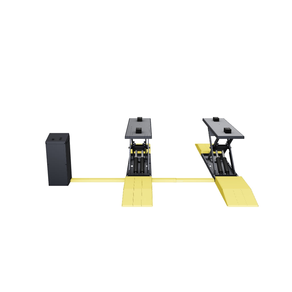 BendPak MDS-6LP Open-Center Mid-Rise Scissor Lift - 6,000-lbs. Capacity
