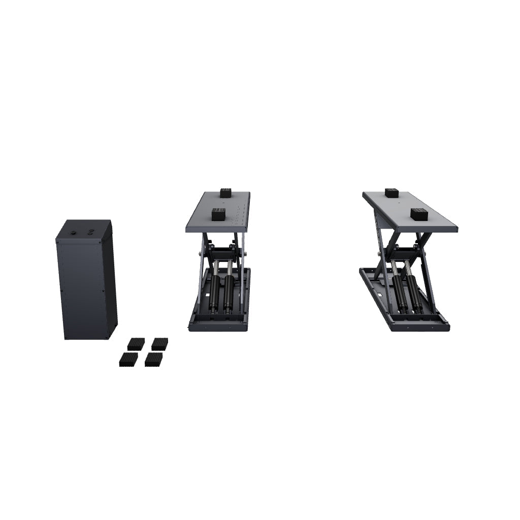 BendPak MDS-6LPF Flush-Mount Open-Center Mid-Rise Scissor Lift - 6,000-lbs. Capacity