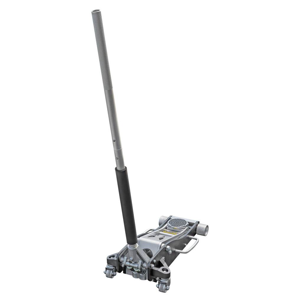 Ranger 4000ALX 2-ton aluminum racing floor jack shown in a clean product hero image
