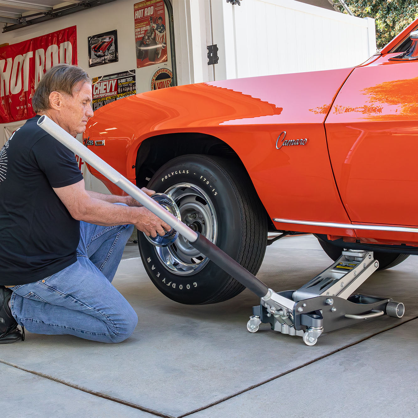Ranger RFJ-4000ALX Extreme-Duty Aluminum Racing Quick Jack - 2-Ton