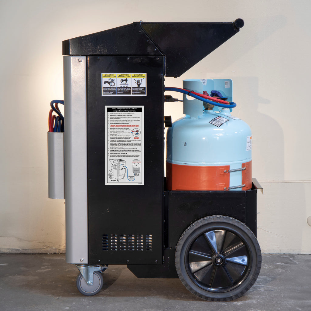 Ranger AC-134A vehicle A/C recovery and recycle machine for automotive service
