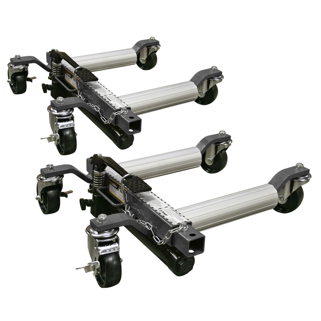 Ranger RCD-1500 car dolly with 1,500-lb. capacity for moving vehicles in tight shop spaces