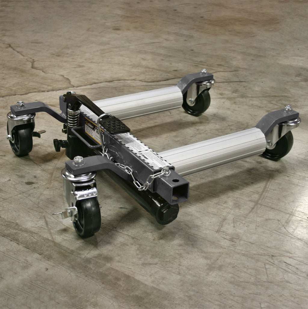 Ranger RCD-1500 car dolly designed to help move vehicles without starting them