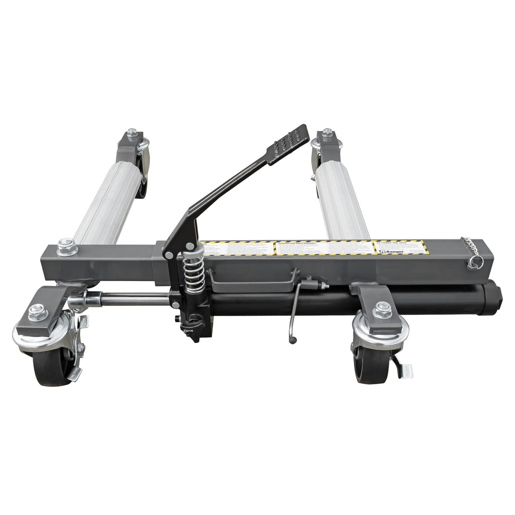 Ranger RCD-1500EX car dolly with 1,500-lb. capacity for shop vehicle positioning