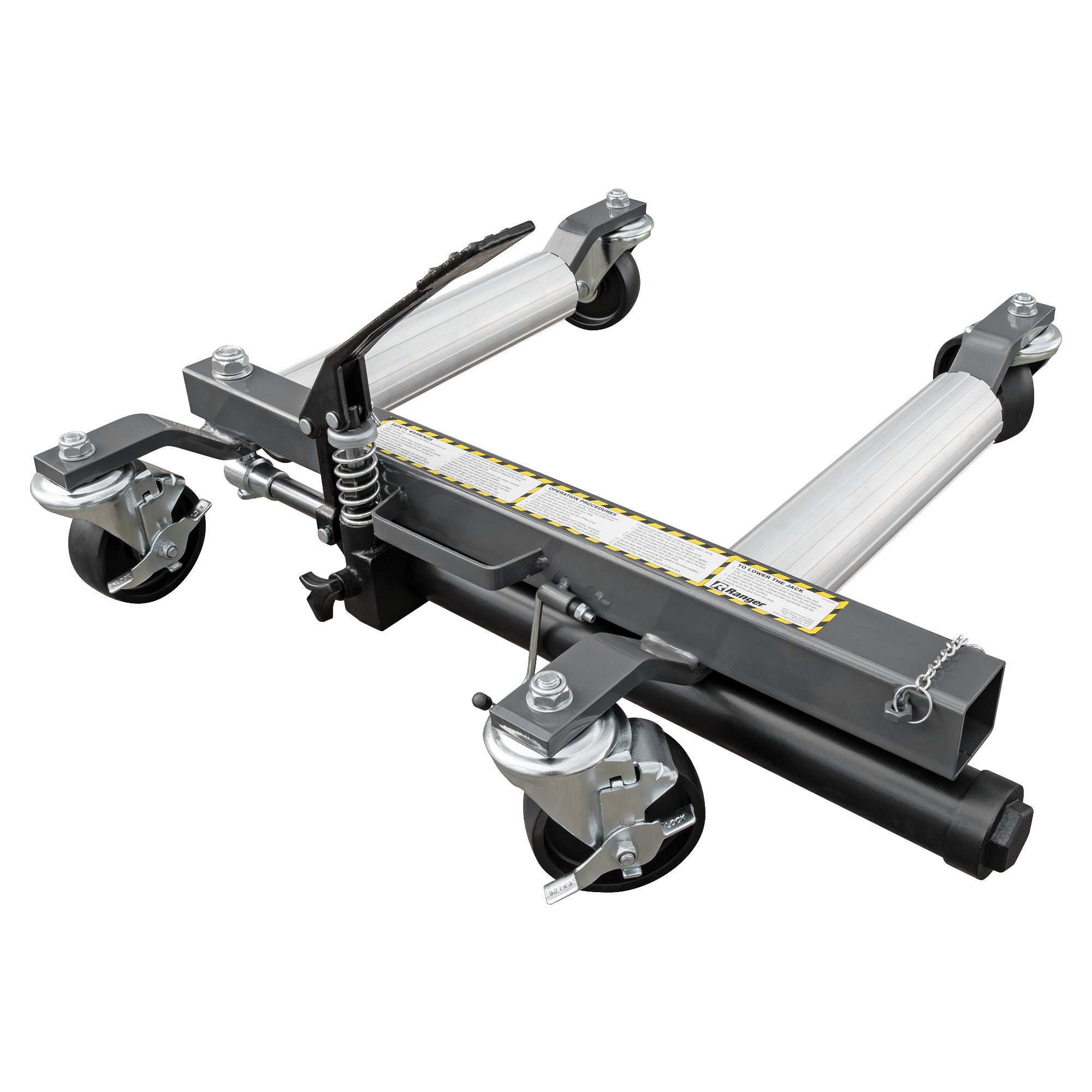 Ranger RCD-1500EX 1,500-lb. capacity car dolly for controlled vehicle movement