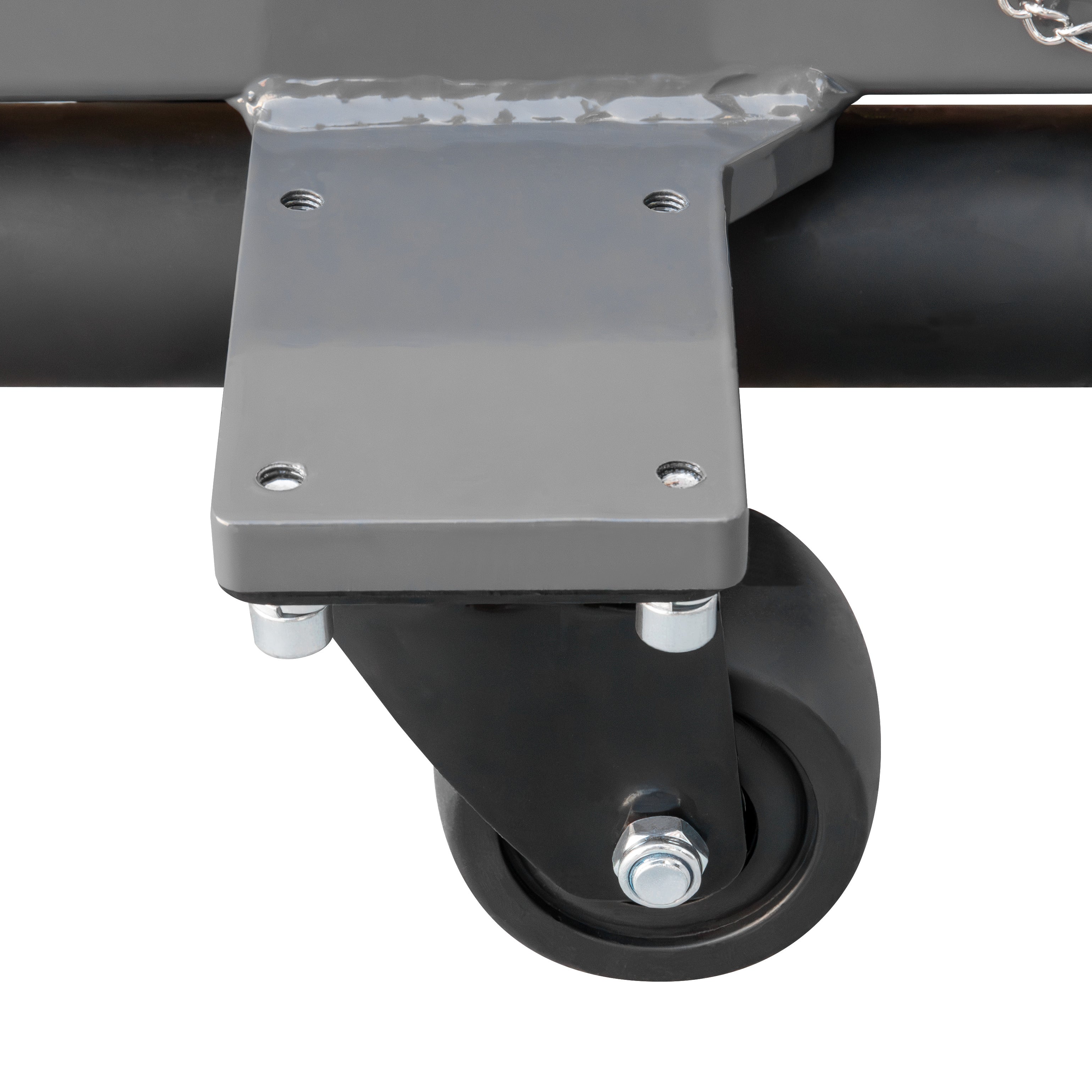 Ranger RCD-2500 car dolly caster detail built for smooth vehicle movement
