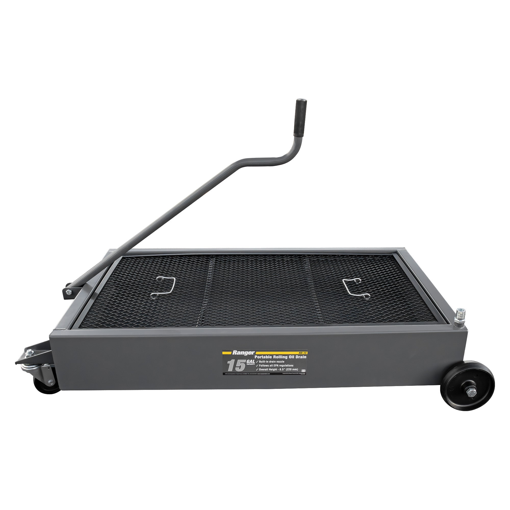 Ranger RD-15 shop oil drain for automotive maintenance and service work