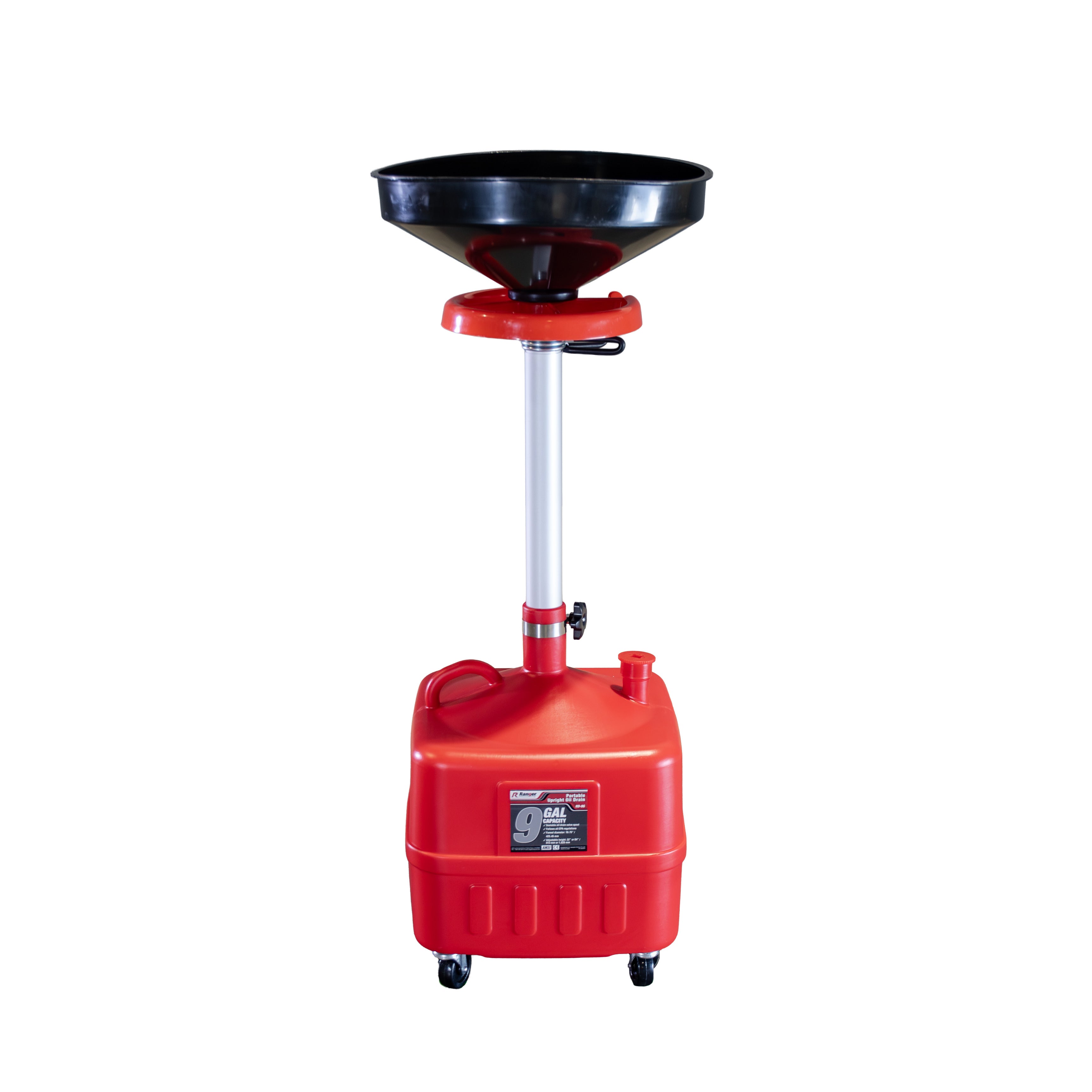Ranger RD-9G Upright Portable Oil Drain - 9-Gallon