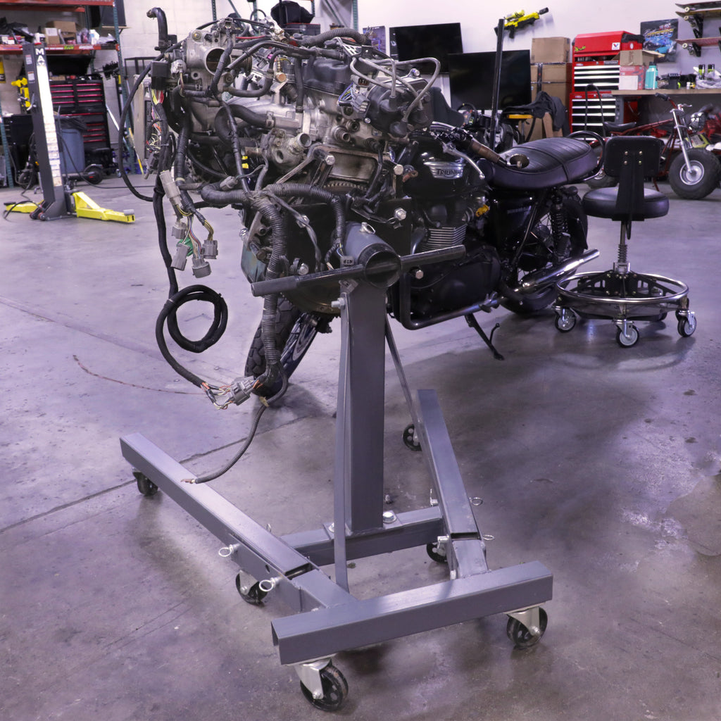 Ranger RES-1TF shop equipment detail showing service bay utility and compact footprint.