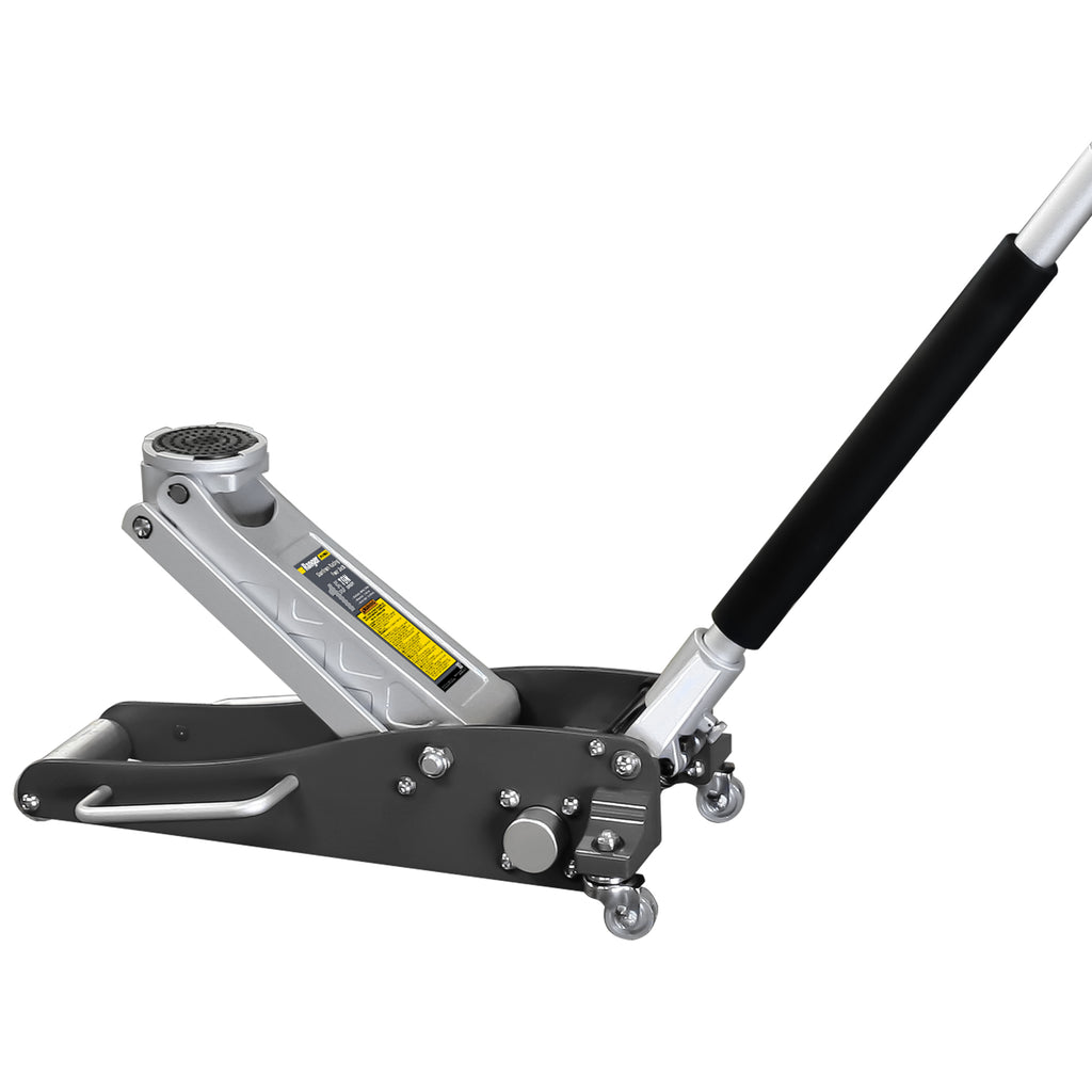 Ranger RFJ-3000AL aluminum racing jack designed for quick low-clearance lifting