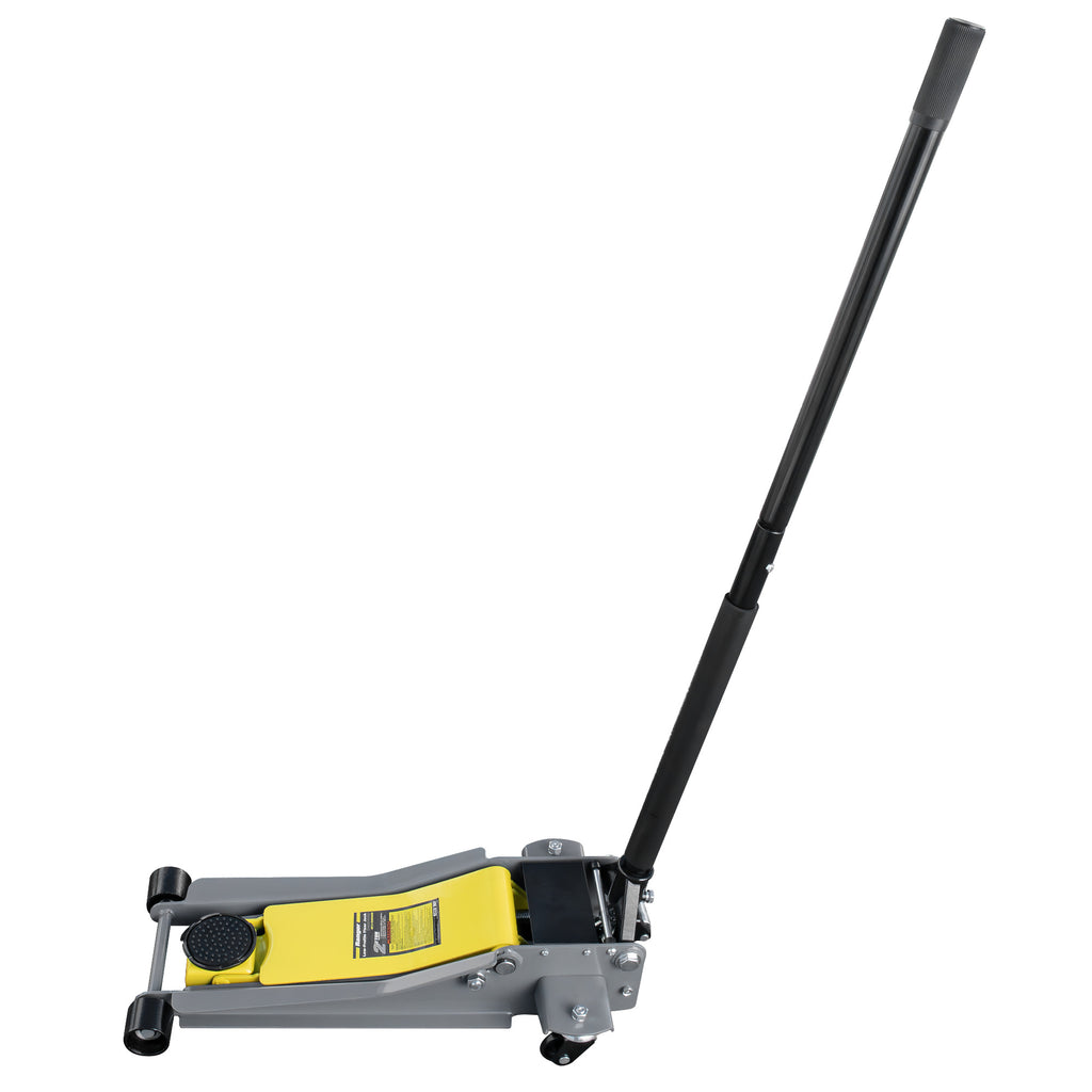 Ranger RFJ-5000HD commercial-grade floor jack in lowered position