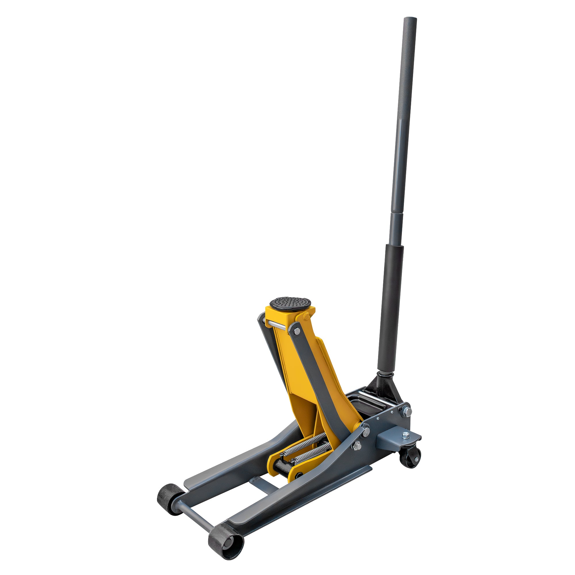 Ranger RFJ-6HD 6,000-lb. floor jack showing rugged steel construction for service work.
