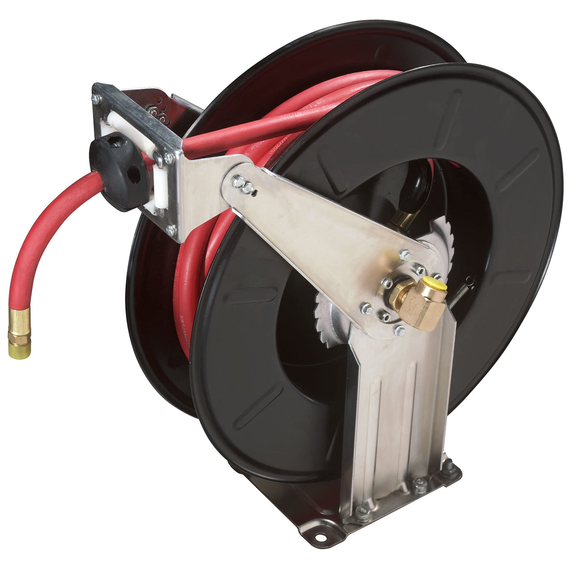 Ranger RH-50PL retractable air hose reel for keeping service bays cleaner and more efficient.