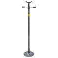 Ranger RJS-1T 1-ton foot-operated jack stand for supporting elevated vehicle components.