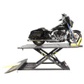 Ranger RML-1500XL motorcycle lift platform for shop service, inspection, and repair work