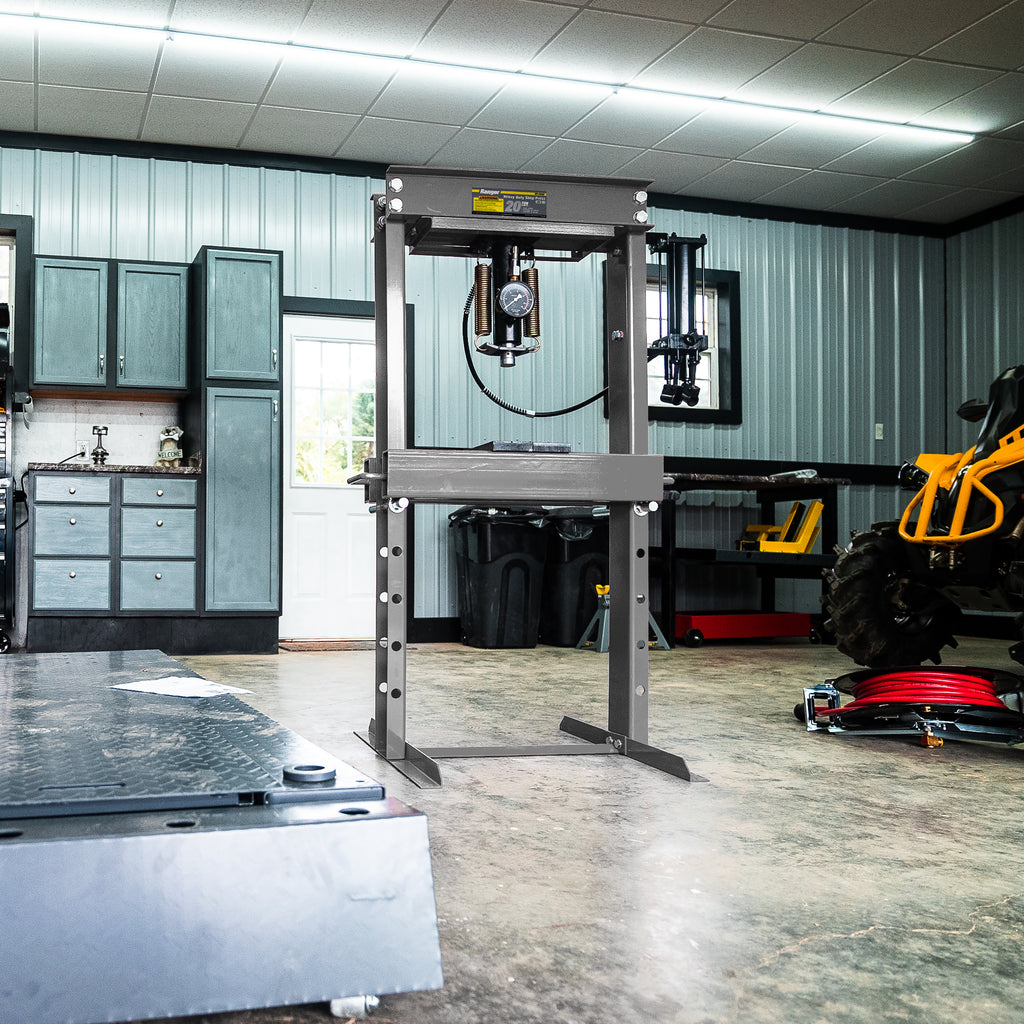 Ranger RP-20HD Heavy-Duty Commercial Shop Press - 20-Ton
