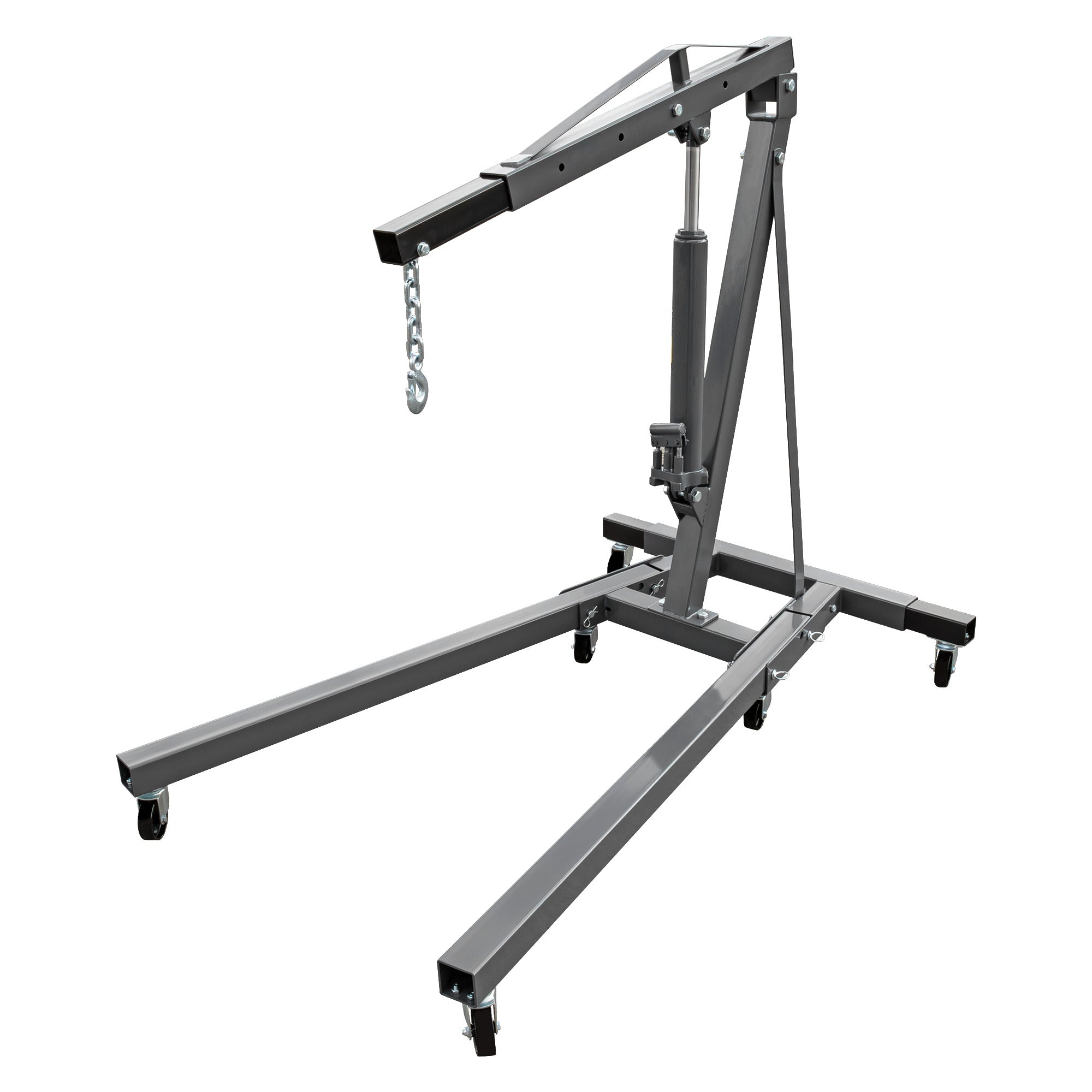 Ranger RSC-2TF 2-ton folding shop crane for lifting engines and heavy components