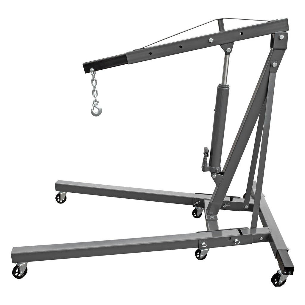 Ranger RSC-2TF hydraulic shop crane with folding frame for automotive service bays